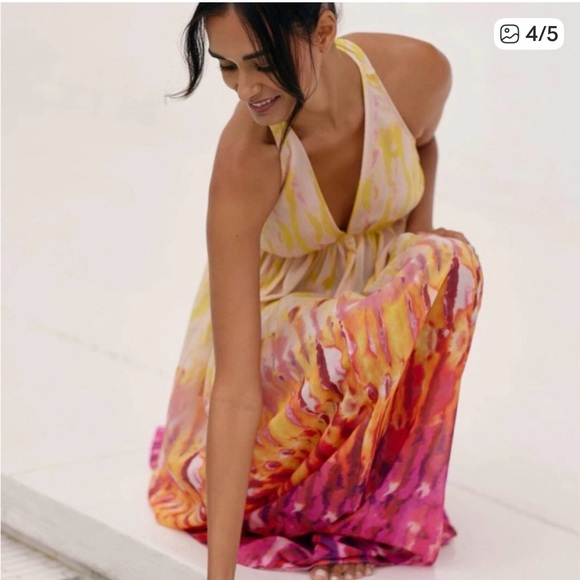 Anthropologie Multicolor Maxi Dress - Picture 6 of 6